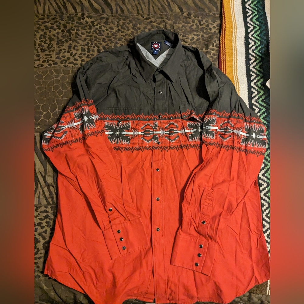 Vintage Pearl Snap Shirt